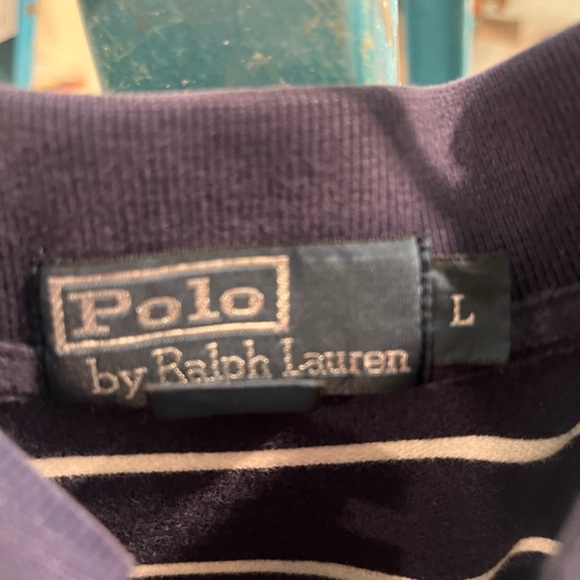 L Men’s Polo Ralph Lauren Collared Shirt - Picture 3 of 3